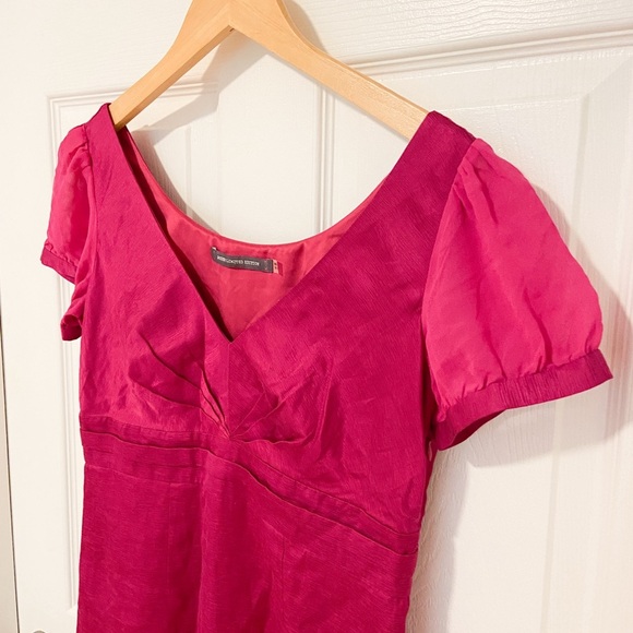 Boden Limited Edition Silk Blend Magenta Olivia Dress - Picture 3 of 9